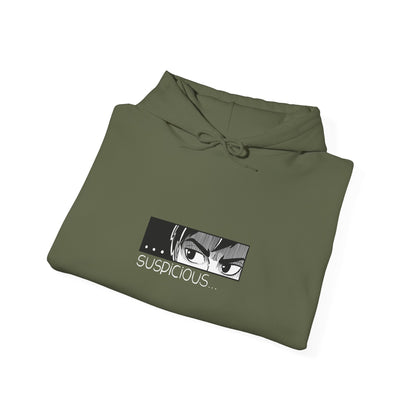 Suspicious look - Premium quality Hoodie