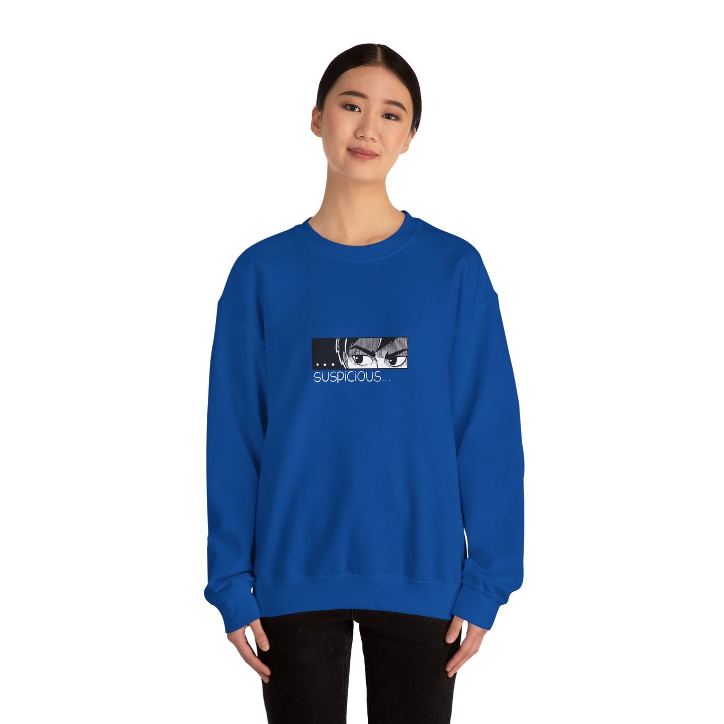 Suspicious Look - Premium Quality Sweatshirt - UNISEX