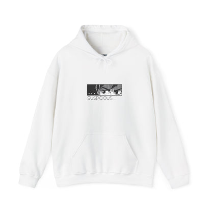 Suspicious look - Premium quality Hoodie