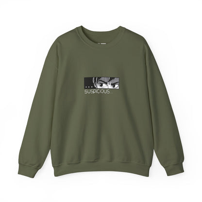 Suspicious Look - Premium Quality Sweatshirt - UNISEX