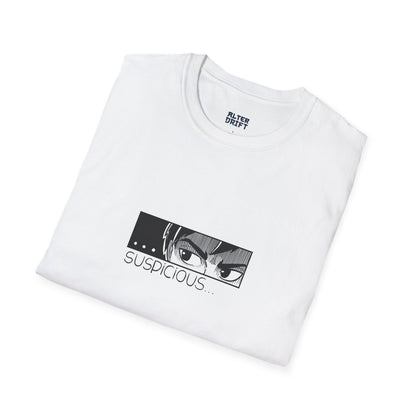 Suspicious - 100% Cotton T-Shirt - UNISEX